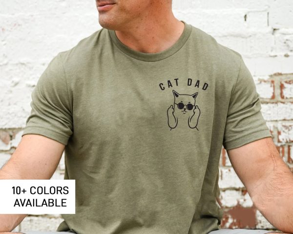 Cat Dad T Shirt, Cat Lover Shirt, Funny Cat Tee, Cat Father, Cat Dad, Cat Daddy Shirt