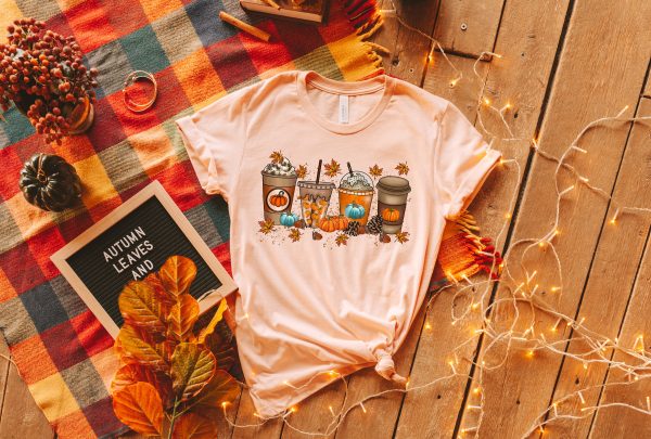 Cute Fall Sweatshirt, Thanksgiving Shirt, Halloween Shirt, Fall Sweatshirt, Coffee Lover Shirt